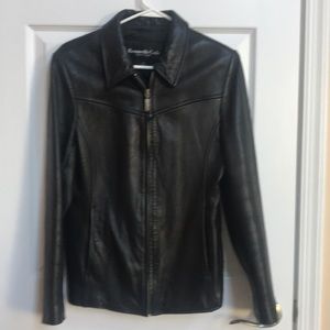 Kenneth Cole light weight leather jacket